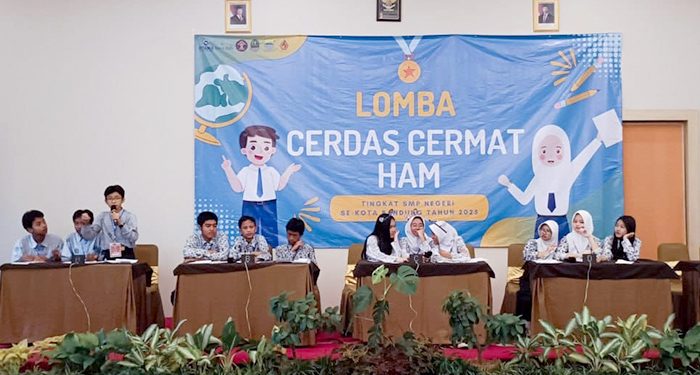 SMPN 53 Bandung Raih juara Lomba Cerdas Cermat HAM Tingkat SMP Negeri Se-Kota Bandung Tahun 2025