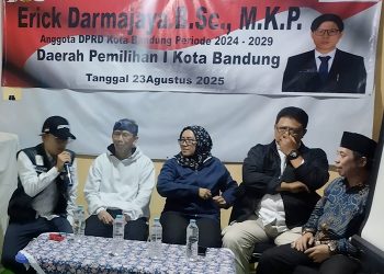 “Salam Pancasila”  Bergema, di Reses Legislator PSI Kota Bandung Masa Sidang lll Tahun 2024 – 2025