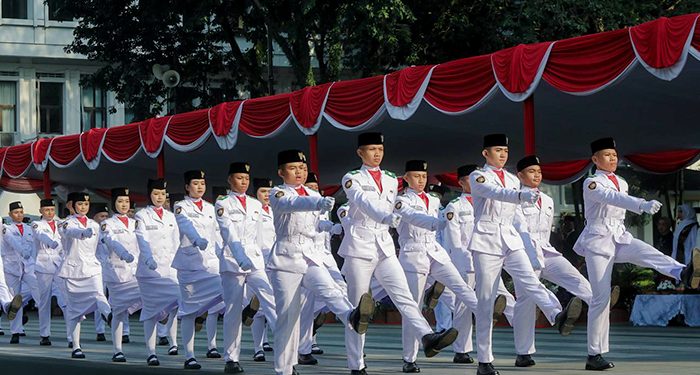 Semangat Paskibraka Kota Bandung, Mengabdi untuk Merah Putih di HUT RI ke-80