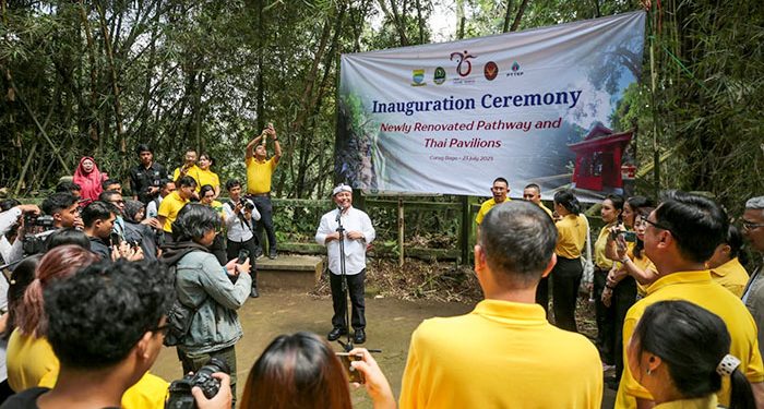 Di Curug Dago jadi Simbol Persahabatan Seabad Dua Bangsa