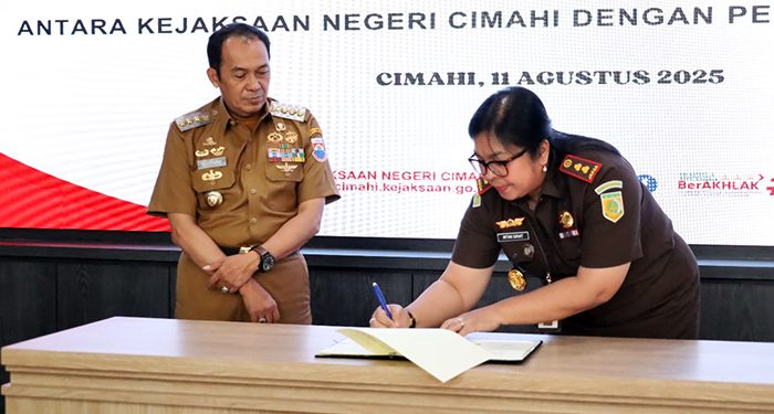 Pemkot Cimahi bersama Kejari Teken MoU