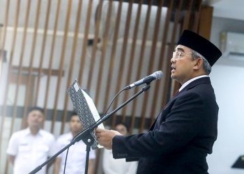 3 Pejabat Tinggi Pratama dan 51 Pejabat Fungsional, Resmi di Lantik oleh Wali Kota Bandung