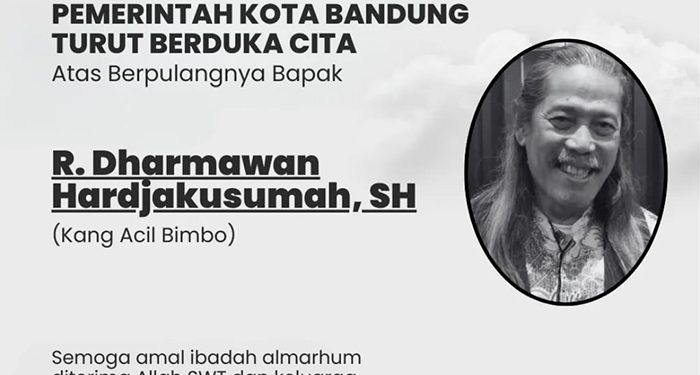 Kota Bandung Berduka, Acil Bimbo Tutup Usia