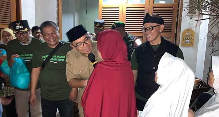 DPRD Kota Bandung Edwin Senjaya dan Elton Agus Marjan Monitoring Kelurahan Batununggal bersama Wali Kota