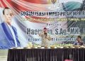 Hoerudin Kembali Gelar Sosialisasi Empat Pilar Kebangsaan di GOR Desa Majasari Kampung Cibacang