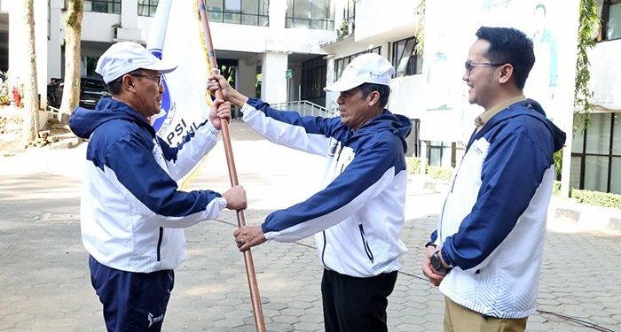 Pelepasan Atlet Kontingen POPDA XIV 2025, Oleh Wali Kota dan Wakil Wali Kota Cimahi