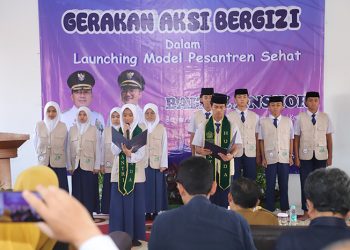 Kota Cimahi Genjot Poskestren Baitul Anshor, Garda Depan Pesantren Sehat