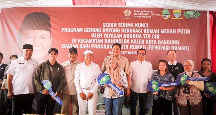 Pememerintah dan Buddha Tzu Chi Hadirkan Hunian Layak