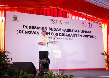 Pemkot Bandung Rangkul Swasta Ciptakan Sekolah Nyaman, Renovasi Sekolah SDN O52 Cisaranten Wetan