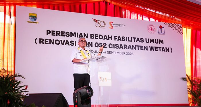 Pemkot Bandung Rangkul Swasta Ciptakan Sekolah Nyaman, Renovasi Sekolah SDN O52 Cisaranten Wetan