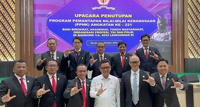 Nilai-Nilai Kebangsaan Lemhanas RI, Pimpinan dan Anggota DPRD Rampungkan Pemantapan