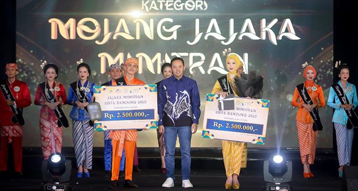 Assyifa dan Fauzan Jadi Mojang Jajaka Kota Bandung 2025