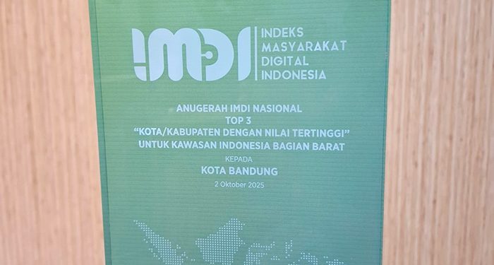 Kota Bandung Raih Indeks Masyarakat Digital Tertinggi 2025