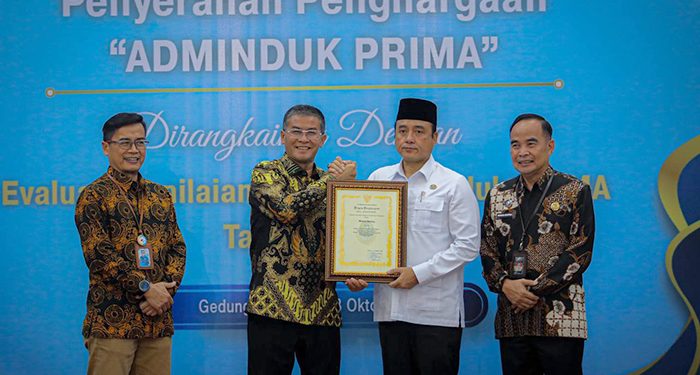 Pemkot Bandung Borong 4 Penghargaan Adminduk Prima 2025 Tingkat Jabar