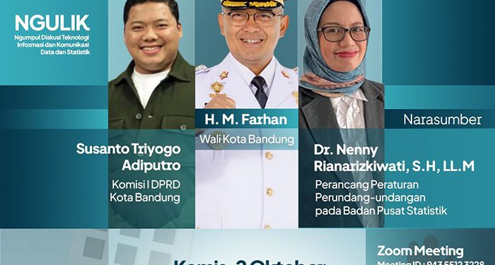 Pemkot Bandung Dorong Kesadaran Lindungi Data Pribadi, Lewat Forum NGULIK
