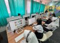 Wujudkan Literasi Tanpa Batas, SMPN 35 Bandung Dilengkapi Perpustakaan Digital