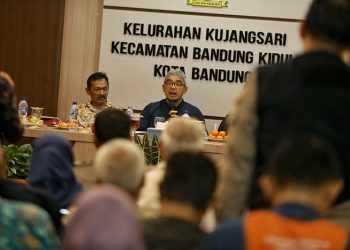 Drainase dan Penerangan Jalan Jadi Fokus Siskamling Siaga Bencana Kelurahan Kujangsari