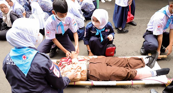 SMPN 9 dan SMPN 7 Cimahi Gelar Sosialisasi Sekolah Aman Bencana Bersama BPBD Kota Cimahi