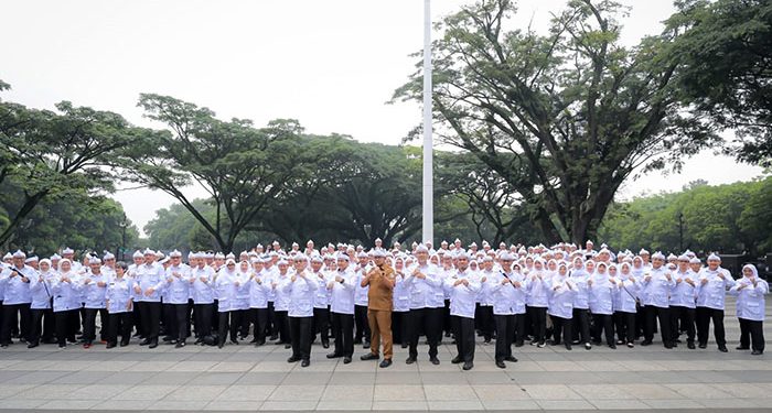 Satukan Hati dan Pikiran untuk Birokrasi yang Bersih dan Kuat, 218 Pejabat Ikuti Retreat