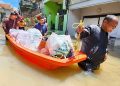 Puluhan Ribu Warga Terdampak Banjir, BAZNAS Jabar Bergerak Cepat Salurkan Bantuan