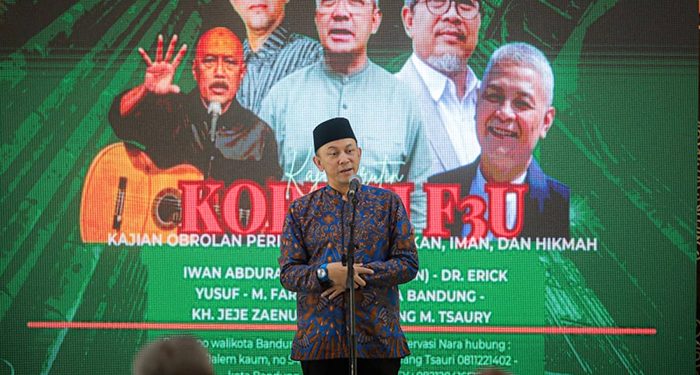 Forum Kopiah F3U, Wali Kota Bandung Tekankan Pentingnya Dialog dan Niat Tulus