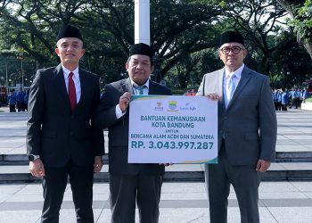 Kota Bandung Sampaikan Bantuan Kemanusiaan Senilai Rp3 Miliar