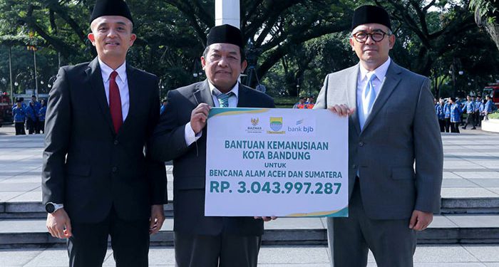 Kota Bandung Sampaikan Bantuan Kemanusiaan Senilai Rp3 Miliar