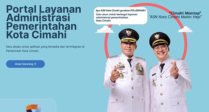 Cimahi Luncurkan Portal Layanan Administrasi Pemerintahan Kota Cimahi
