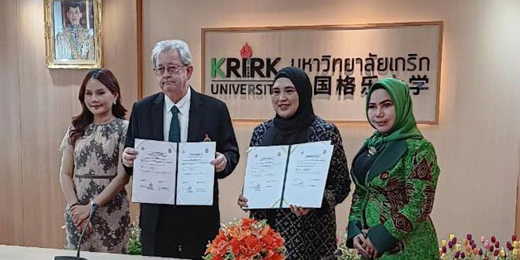 Perkuat Internasionalisasi, Universitas Sangga Buana Jalin Kerja Sama Akademik di Thailand