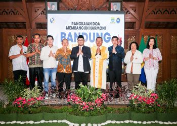 Doa Lintas Iman di Pendopo Bandung, Tokoh Buddha Tekankan Harmoni Dimulai dari Diri