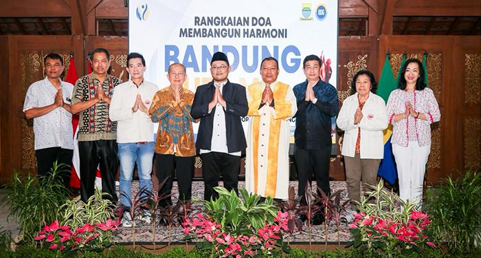 Doa Lintas Iman di Pendopo Bandung, Tokoh Buddha Tekankan Harmoni Dimulai dari Diri