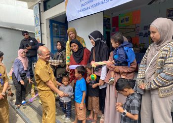 Cegah Stunting Sejak Dini, Kecamatan Cicendo Gandeng Angkasa Pura Indonesia