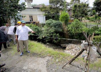 Ancaman Longsor di Sarijadi, Pemkot Bandung Batasi Akses Jalan dan Siapkan Penanganan Permanen