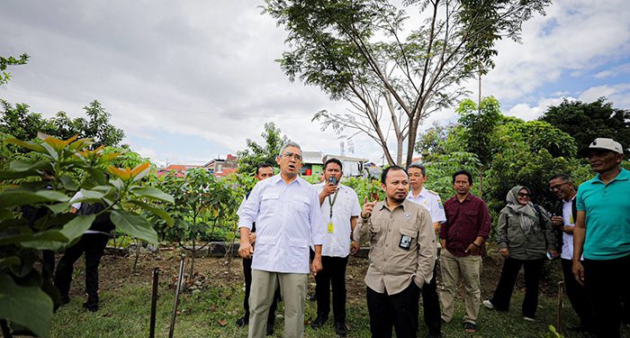 Kemenko IPK Tinjau Lahan Urban Farming di Batununggal, Berpotensi Jadi RTH
