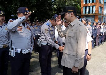 Wakil Wali Kota Cimahi Pimpin Apel Kesiapan Pengamanan Arus Mudik Lebaran