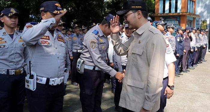 Wakil Wali Kota Cimahi Pimpin Apel Kesiapan Pengamanan Arus Mudik Lebaran