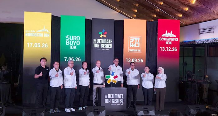 Dorong Sport Tourism, bank bjb Satukan 4 Kota Lewat The Ultimate10K Series