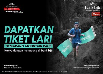 Lari Sambil Nabung! bank bjb Tawarkan Tiket Semarang Mountain Race 2026