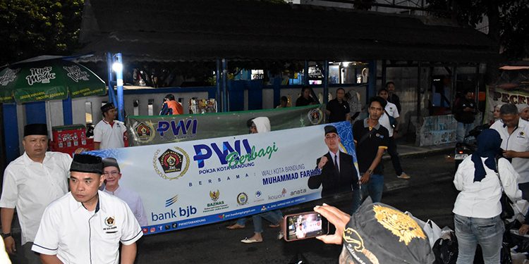 Momen Farhan Berhalangan Hadir, Dandim 0618 Apresiasi Aksi Sosial Pokja PWI Kota Bandung