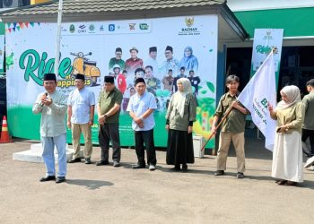 Pos Siaga Mudik di Cimahi dan Nagreg, BAZNAS Jabar Lepas Tim Layanan Aktif