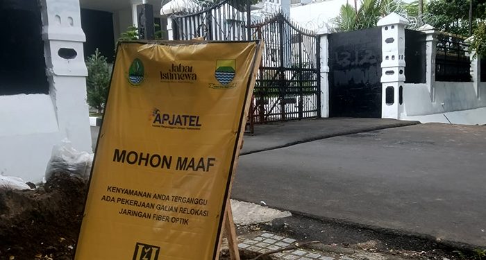 Wali Kota Bandung Ultimatum Apjatel Tuntaskan Pekerjaan