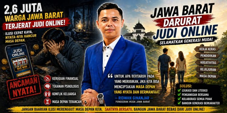 Ridwan Ginanjar: Jangan Biarkan Judi Online Merampas Masa Depan Generasi Muda Jawa Barat