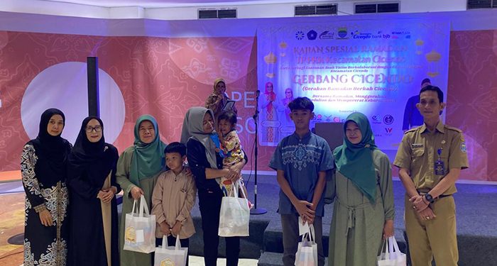 Silaturahmi dan Santunan Anak Yatim, Gerbang Cidendo Hidupkan Spirit Ramadhan Lewat Kajian