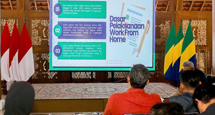 WFH Pemkot Bandung Tunjukkan Hasil Positif, Efisiensi BBM hingga Disiplin ASN