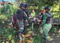 Satgas Yonif 410/Alugoro Gelar Komsos di Jagiro, Perkuat Sinergi dengan Warga