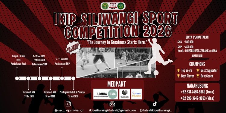 ISSC 2026 Resmi Dibuka, Turnamen Futsal Pelajar Se-Jawa Barat Siap Guncang Cimahi