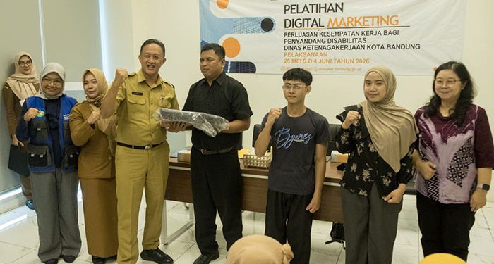 Kemampuan Digital Jadi Kebutuhan, Disnaker Bandung Gelar Pelatihan Inklusif