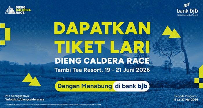 bank bjb Perkuat Sport Tourism Melalui Program Slot Eksklusif Dieng Caldera Race 2026