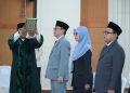 Lantik 10 Pejabat Baru, Wali Kota Cimahi Tegaskan ASN Harus Profesional dan Responsif