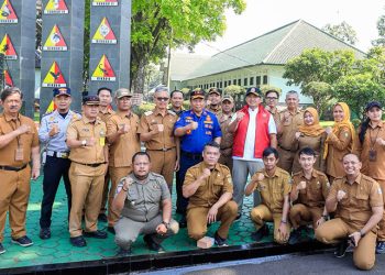 Pemkot Bandung Perkuat Kesiapsiagaan Bencana, Ratusan Relawan Redkar Ikuti Bimtek di Pussenkav